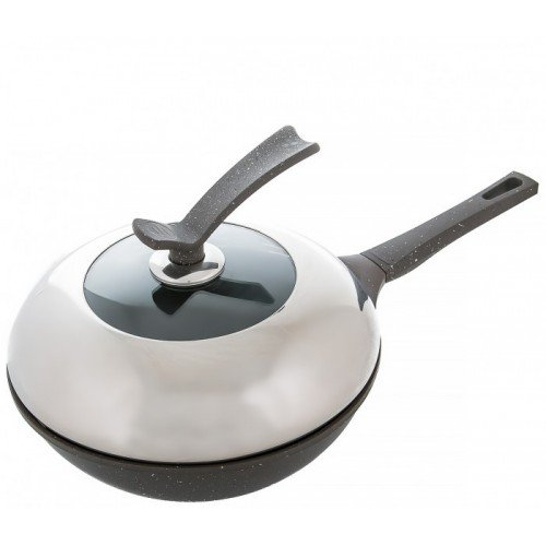 Сковорода Empire WOK антипригарное покрытие круглая форма 28 см (542948)