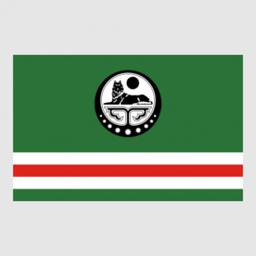 Стикер Флаг Ичкерии 30x19,1 см (28186434)