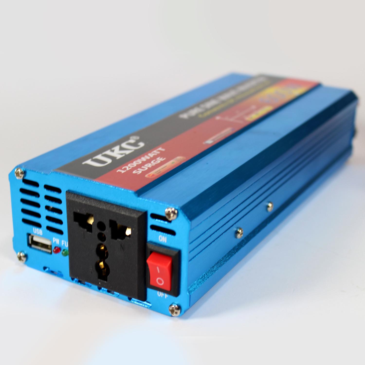 Автомобильный инвертор 600-12 V чистый синус/USB/кулер/2 предохранителя (e7f78123) - фото 4 Автомобильный инвертор 600-12 V чистый синус/USB/кулер/2 предохранителя (e7f78123) - фото 4