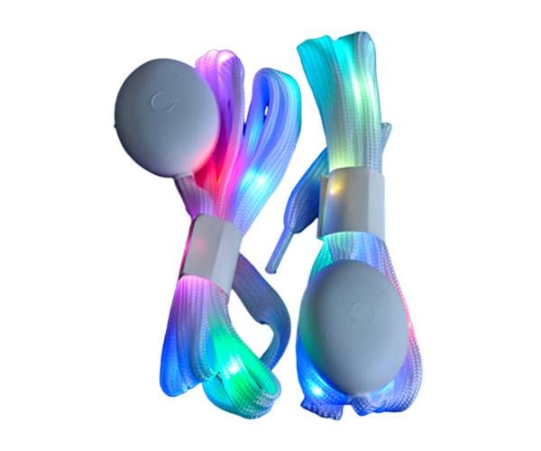 Шнурки світлодіодні LED Street Booth для взуття Різнокольоровий Шнурки світлодіодні LED Street Booth для взуття Різнокольоровий