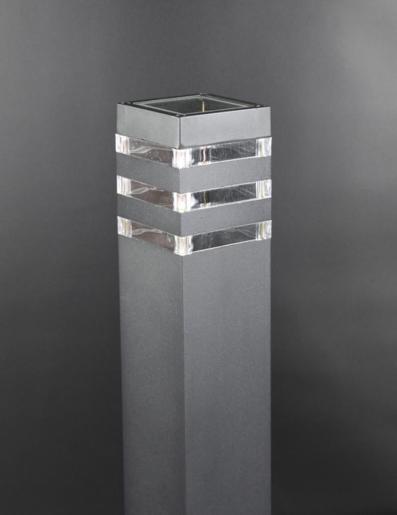 Фонарь уличный Sunnysky 8024/60-bk-k 59х14х14 см Черный (2-6-4260674) - фото 6