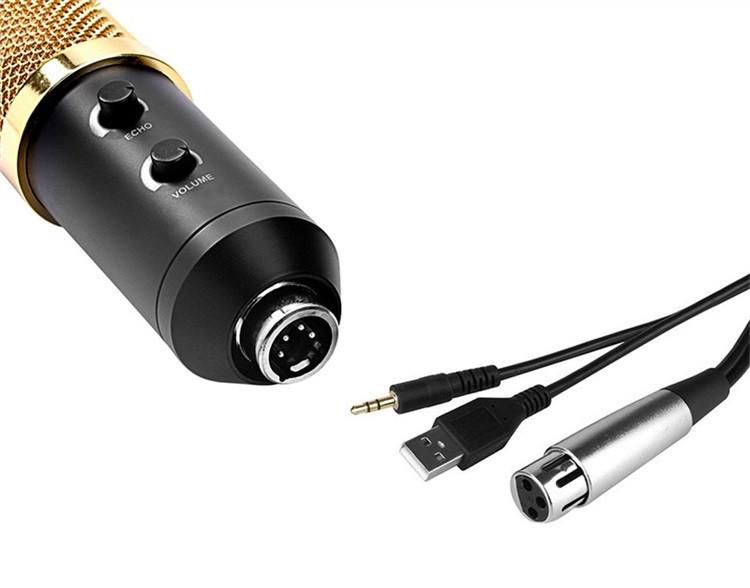 Микрофон студийный DM 800U с усилителем голоса (512707) - фото 6