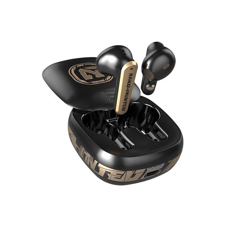 Наушники беспроводные TS-300 bluetooth с интеллектуальным шумопоглощением Graffiti Black (54535416)