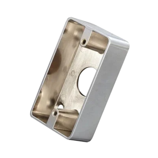 Монтажный короб под кнопку выхода MBB-811B-M 86х50х25 мм цинковый сплав хромированное покрытие Серый (cc870ba7)