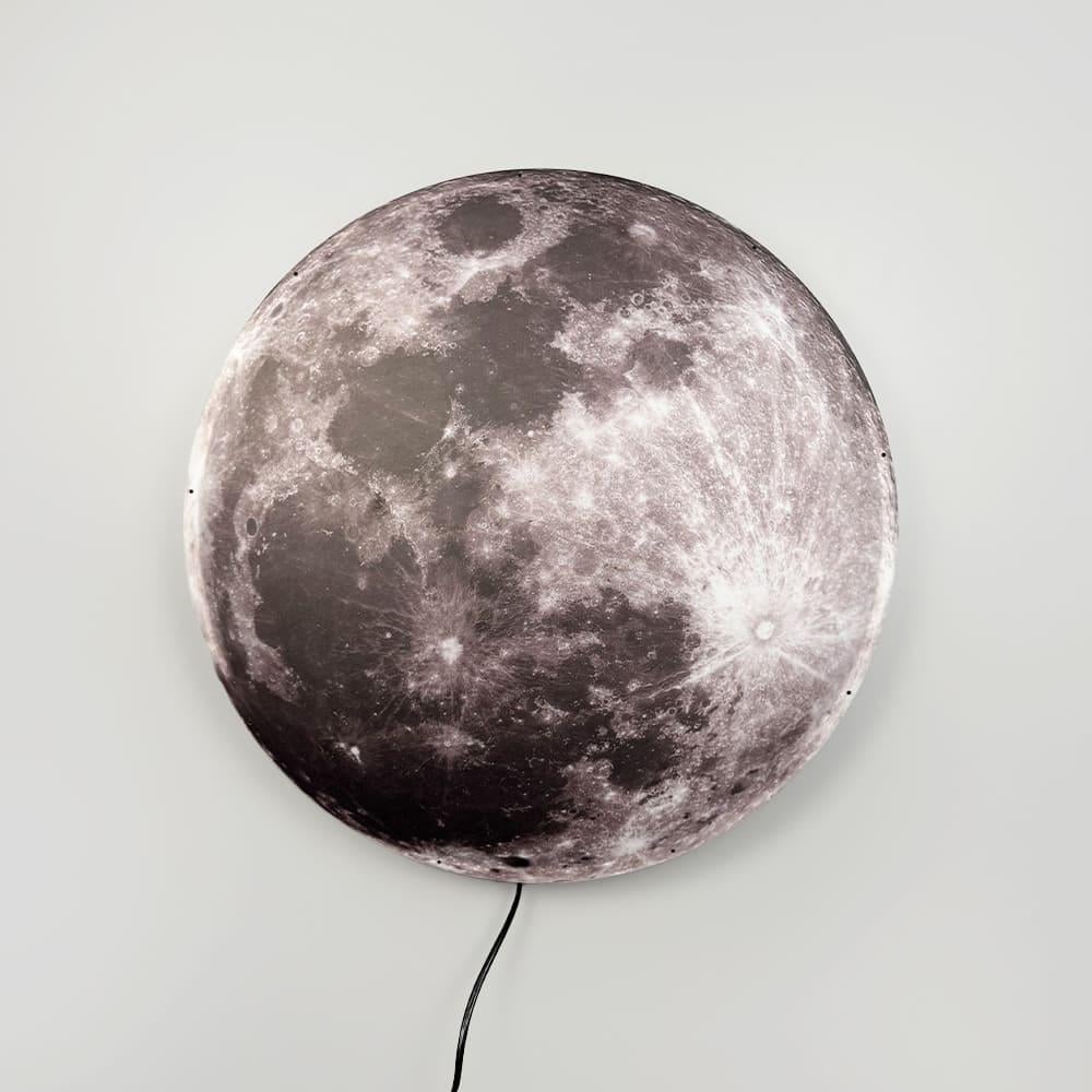 Бра в виде планеты с кабелем и выключателем Ø 50 см (WST03-500 к/в)