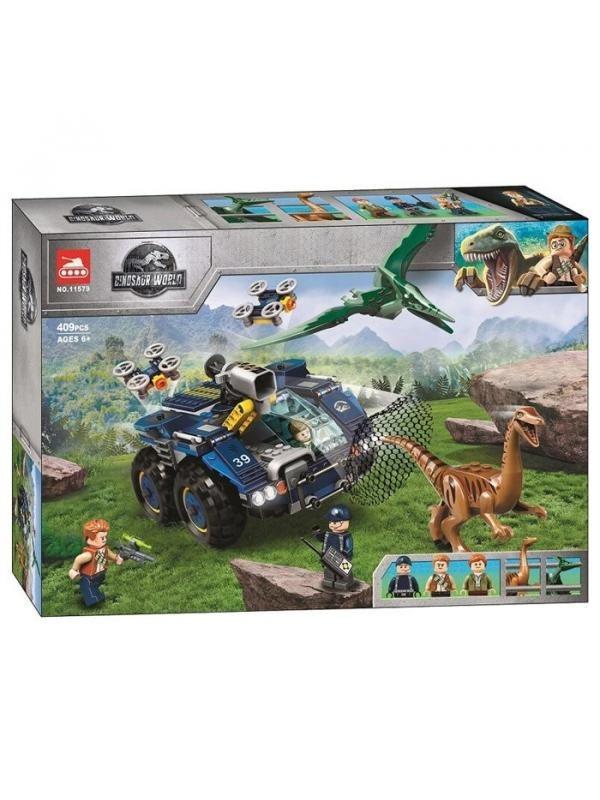 Конструктор Побег динозавров 11579 409 деталей в коробке - фото 4 Конструктор Побег динозавров 11579 409 деталей в коробке - фото 4