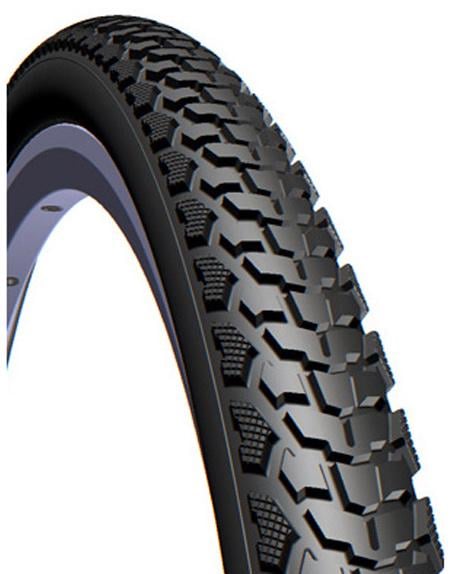 Покрышка велосипедная RUBENA Classic GRIPPER V84 700x40C/42x622 Черный (TIR-A9-01)