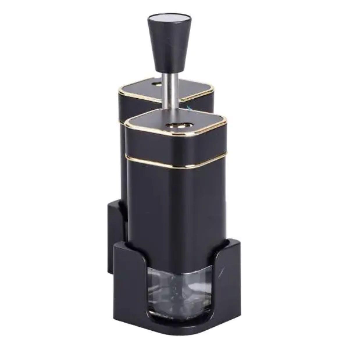 Набір для спецій на підставці для солі та перцю 2 шт. по 120 мл (HP-1305) - фото 4 Набір для спецій на підставці для солі та перцю 2 шт. по 120 мл (HP-1305) - фото 4