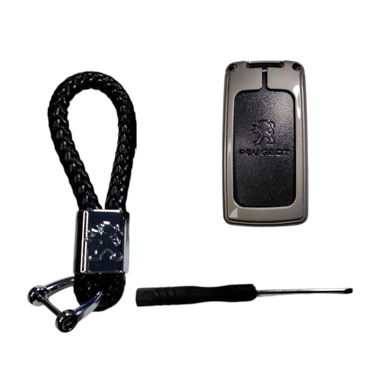 Чохол для ключа Peugeot металевий (25681007)