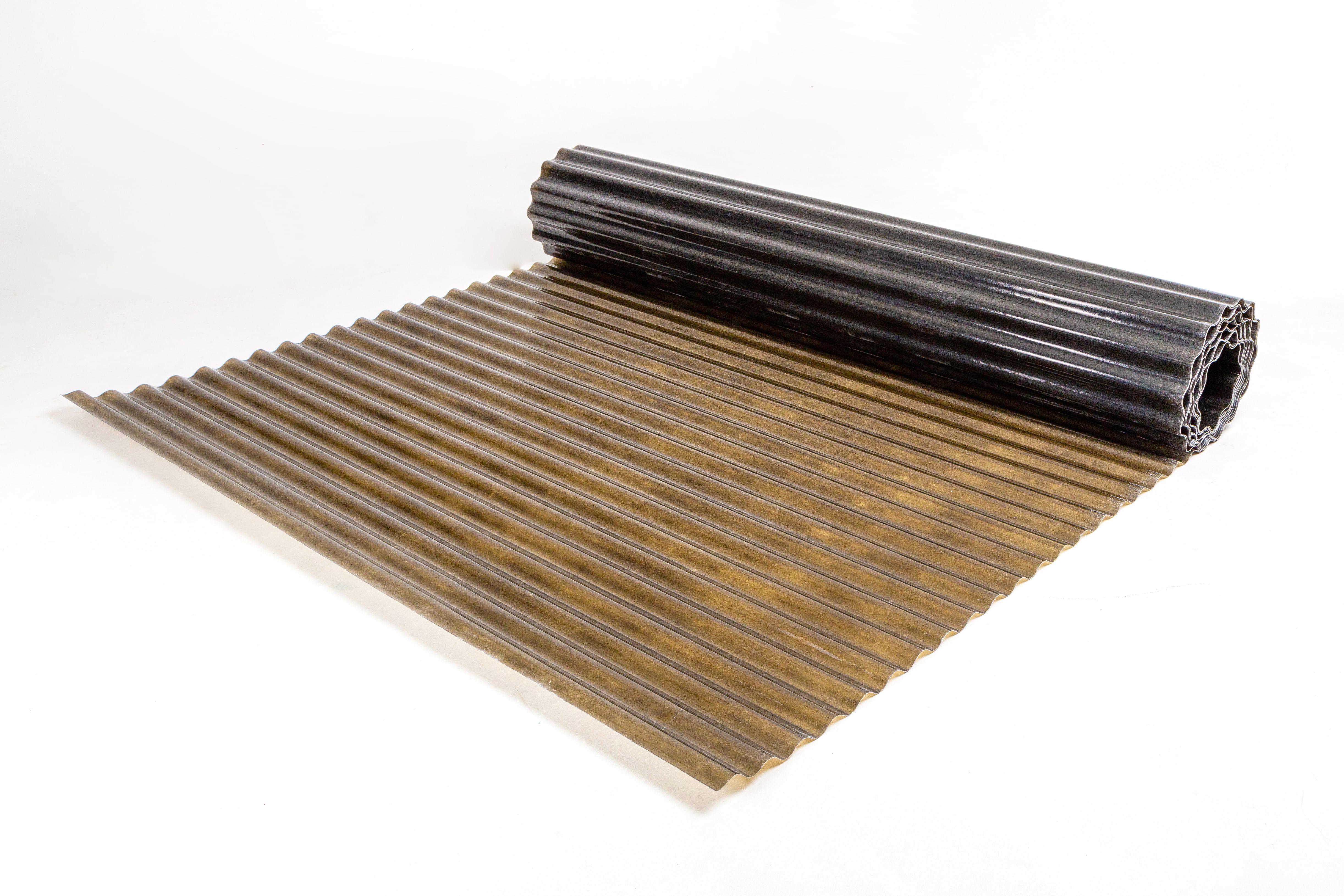 Шифер в рулонах пластиковий гофрований PolyRoll 2 м Коричневий - фото 7 Шифер в рулонах пластиковий гофрований PolyRoll 2 м Коричневий - фото 7