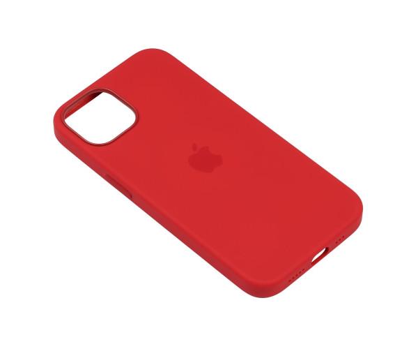 Чохол-накладка Silicone+MagSafe для Apple iPhone 13 07.Red - фото 2