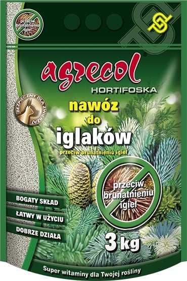 Добриво для хвої від пожовтіння Agrecol Хортифоска 3 кг (5841) Добриво для хвої від пожовтіння Agrecol Хортифоска 3 кг (5841)