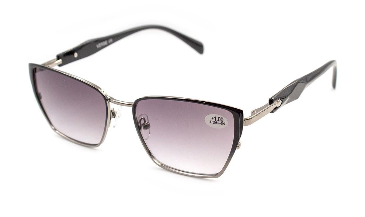 Окуляри для зору в металевій оправі Verse 25013-C1 тон +1,25