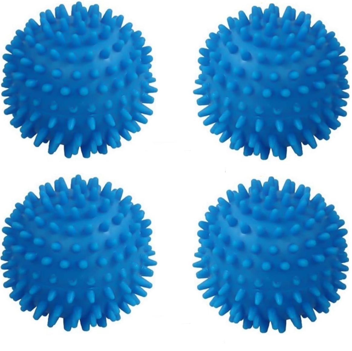 Мячики-шарики для стирки Kayfovo ECO с мешком для стирки белья пуховиков и другой одежды 4 шт. Синий (28704)