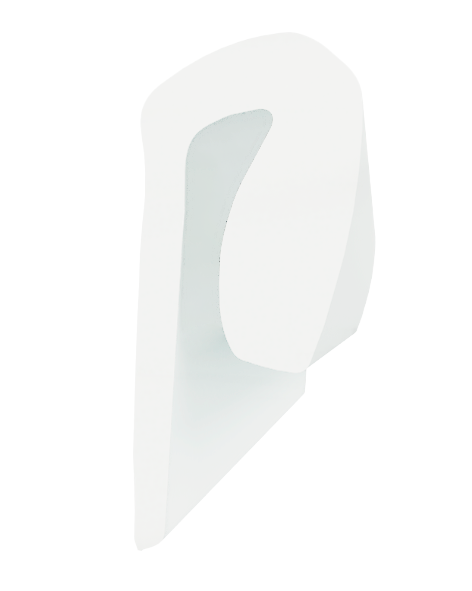 Гарпун для натяжного потолка 12 ПВХ Белый (5101)