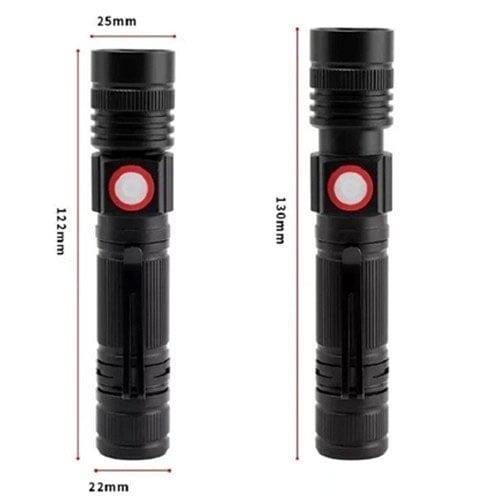 Фонарь ручной Bailong BL-502 T6+COB светодиодный (tf5007) - фото 3 Фонарь ручной Bailong BL-502 T6+COB светодиодный (tf5007) - фото 3