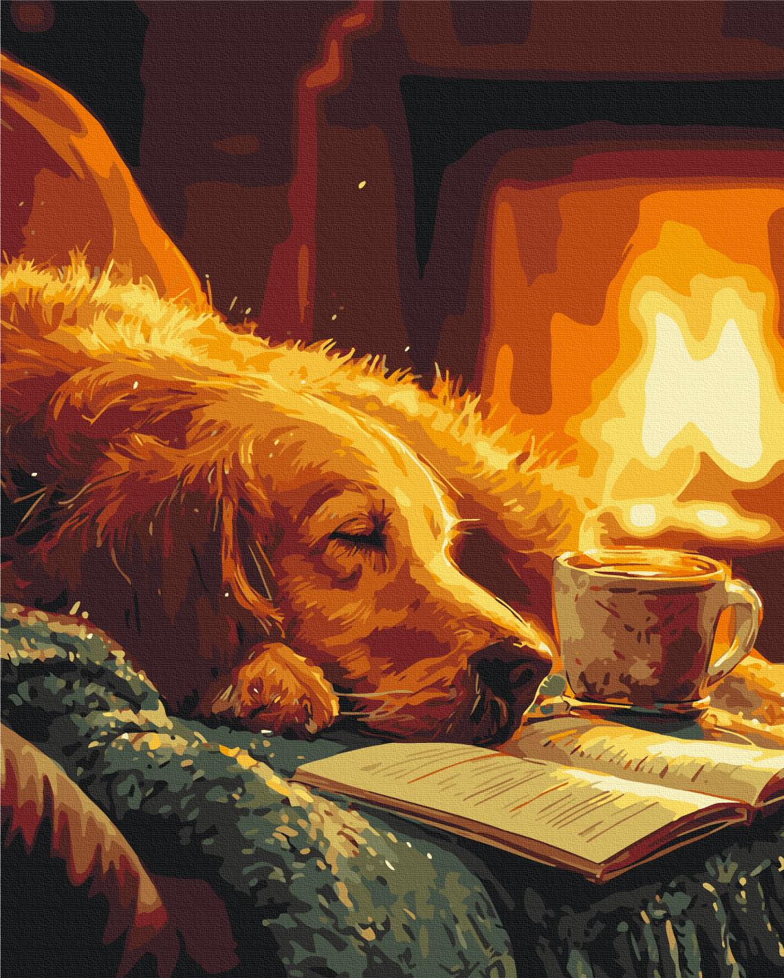 Картина за номерами Brushme Тепло вечора 40x50 см (BS54487)