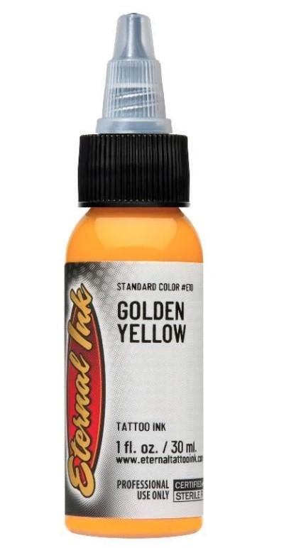 Тату краска Eternal Golden Yellow 15 мл