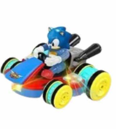 Машина Їжачок 19-10 B мелодії/підсвітка на радіокеруванн