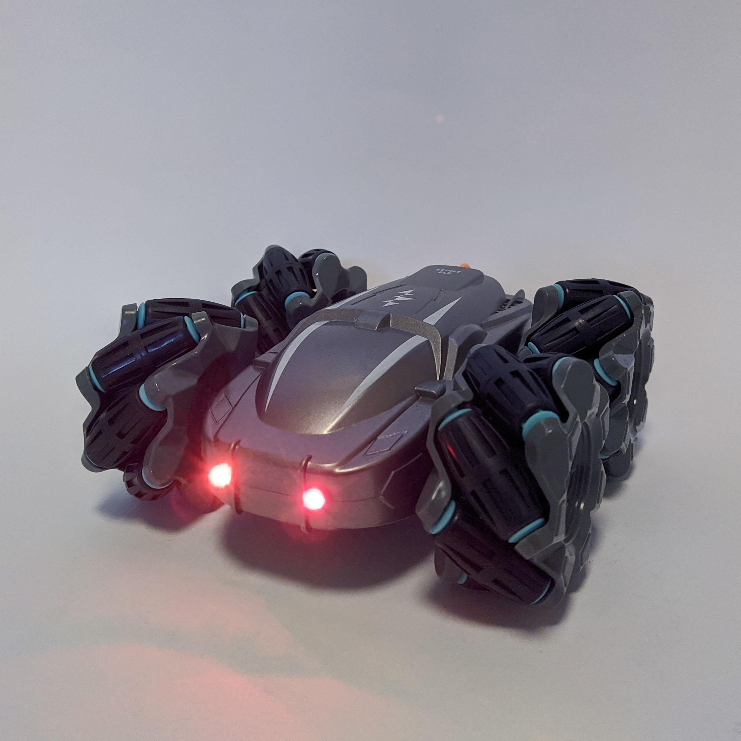 Трюковая машинка перевертыш 15 см JZL сенсорный пульт Серый (04921s) - фото 13 Трюковая машинка перевертыш 15 см JZL сенсорный пульт Серый (04921s) - фото 13