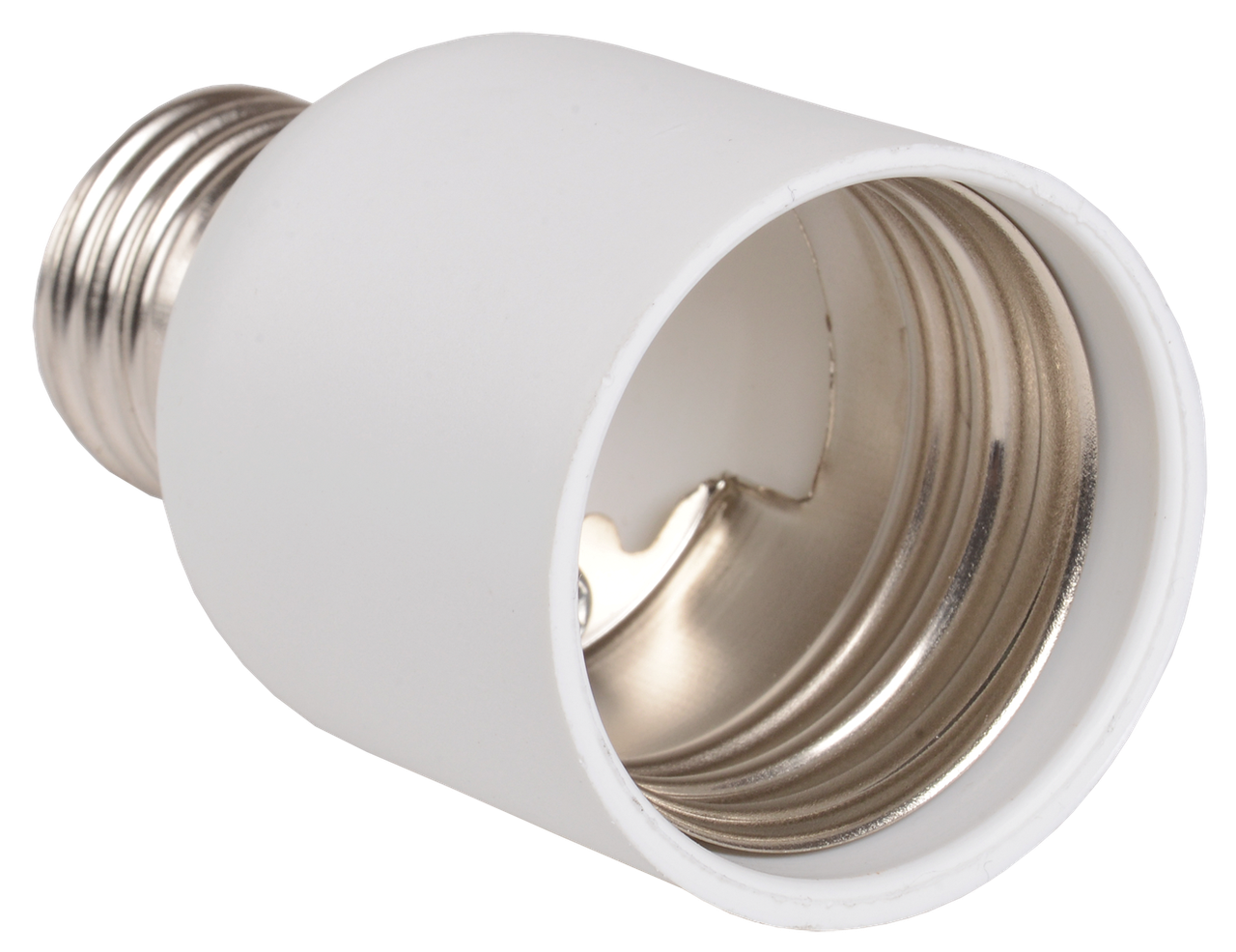 Переходник УЭК пр27-40-К02 E27-E40 пластик Белый (EPR13-01-01-K01)