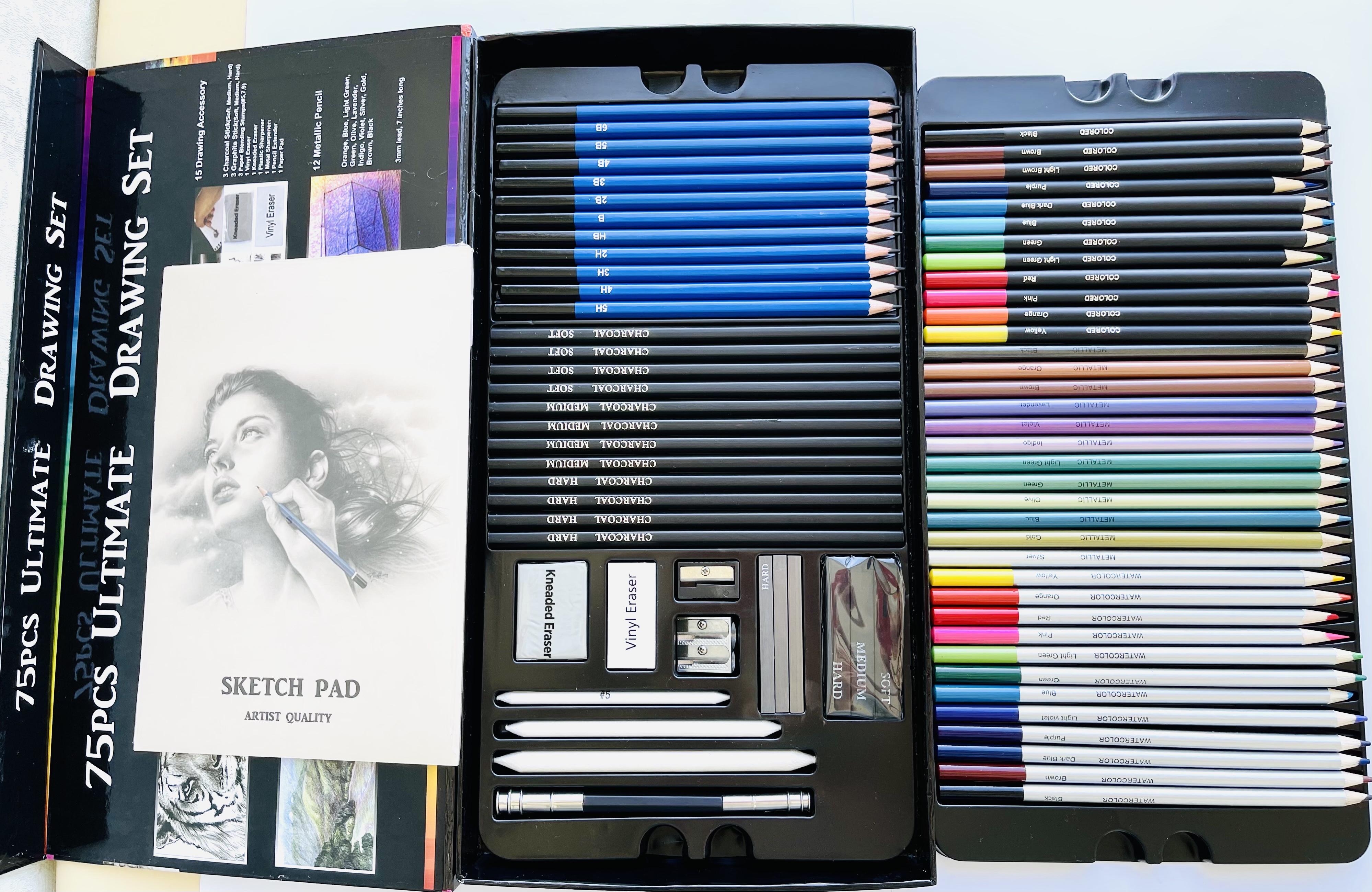 Большой набор для рисования карандаши 75 пр. Art Planet - фото 7 Большой набор для рисования карандаши 75 пр. Art Planet - фото 7