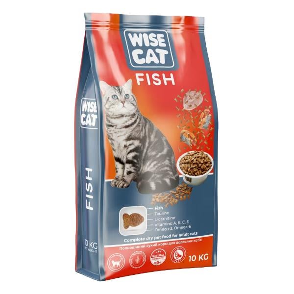 Корм для котів Wise Cat Fish риба 26/10 10 кг (000024494)