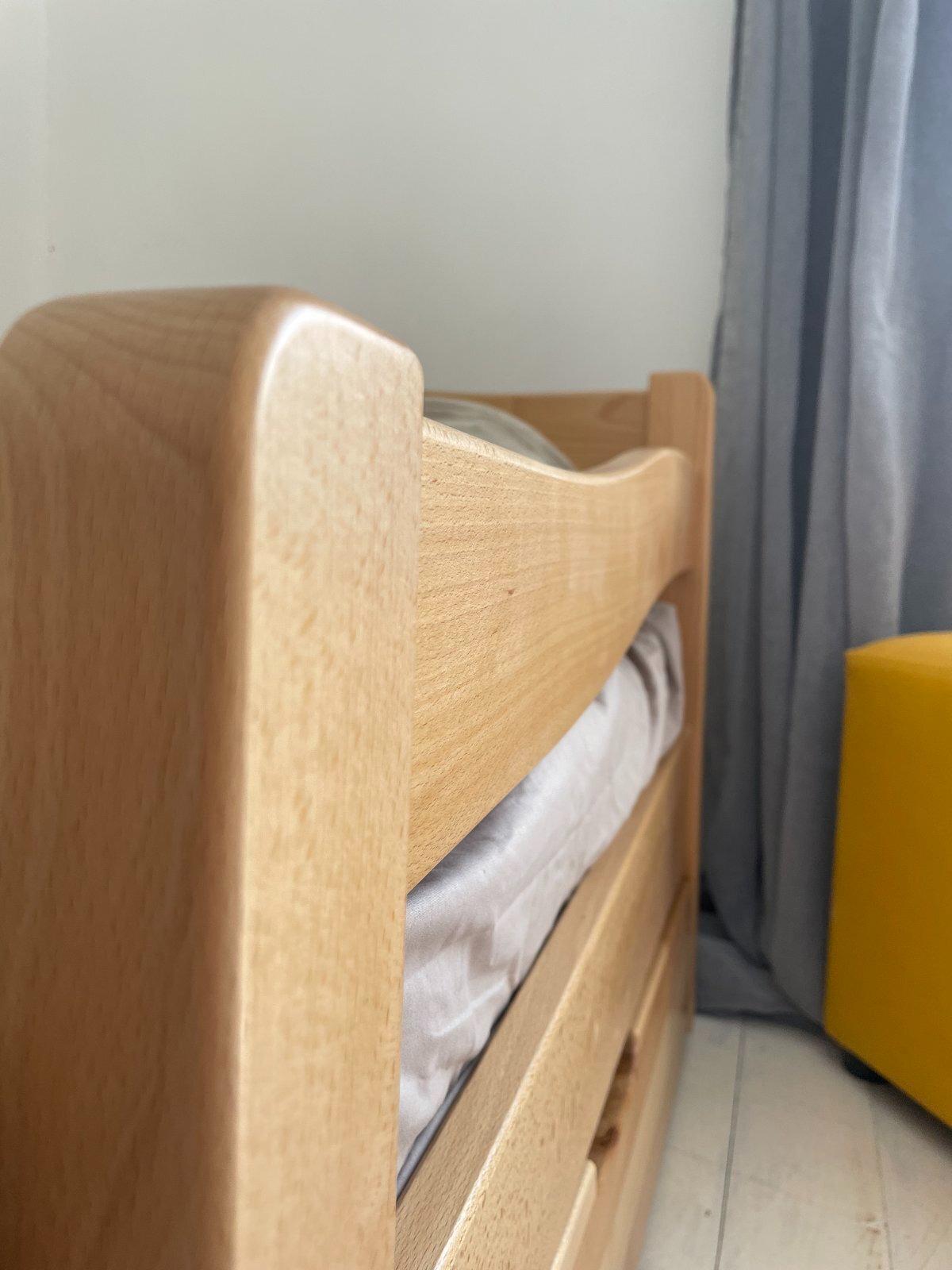 Ліжко підліткове Goydalka Afina з шухлядою 160x80 см Натуральний - фото 5 Ліжко підліткове Goydalka Afina з шухлядою 160x80 см Натуральний - фото 5