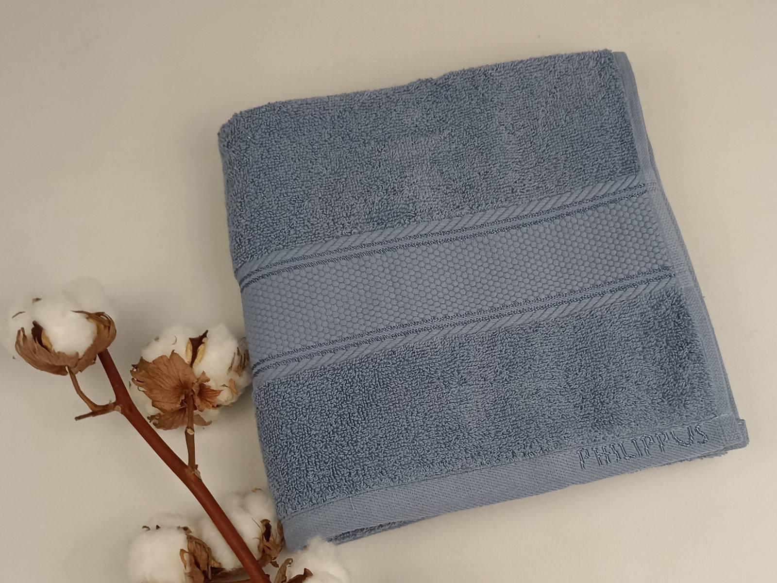 Рушник Philippus Soft Collesium Cotton 50х90 см Синій (ЕA071)