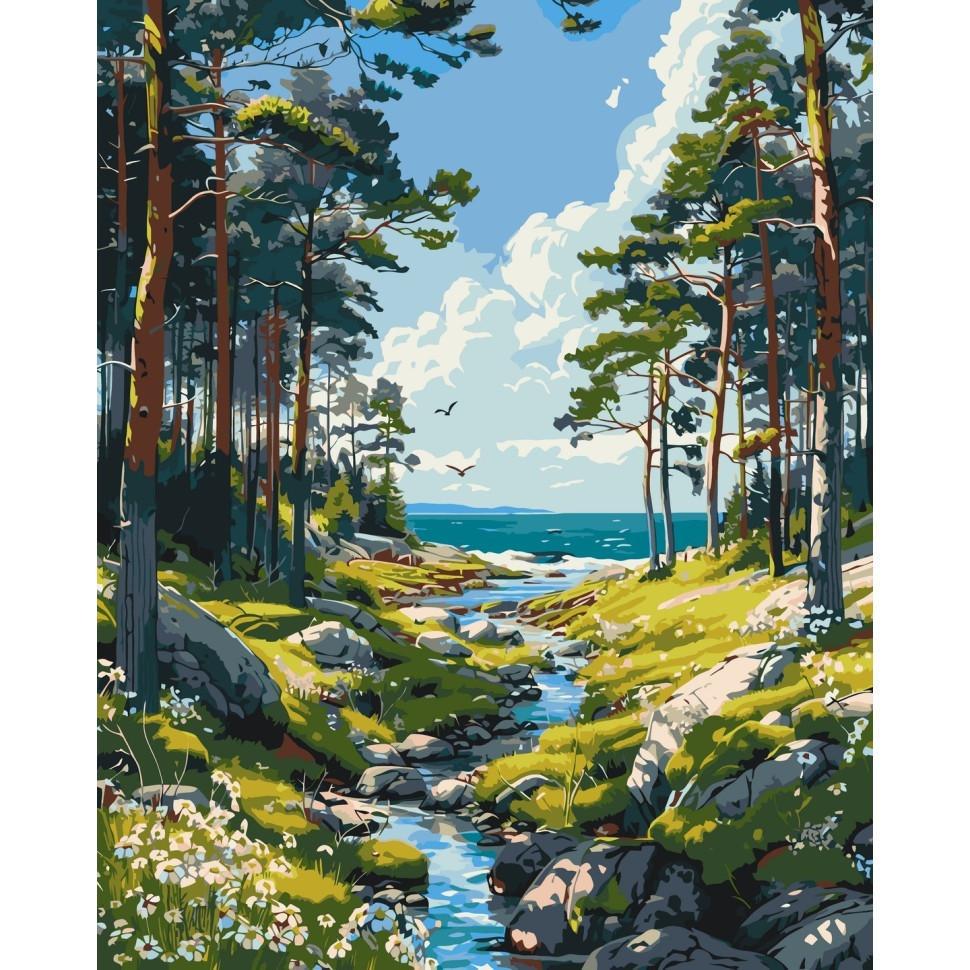 Картина по номерам ART CRAFT Тишина природы 40x50 см (11044-AC)