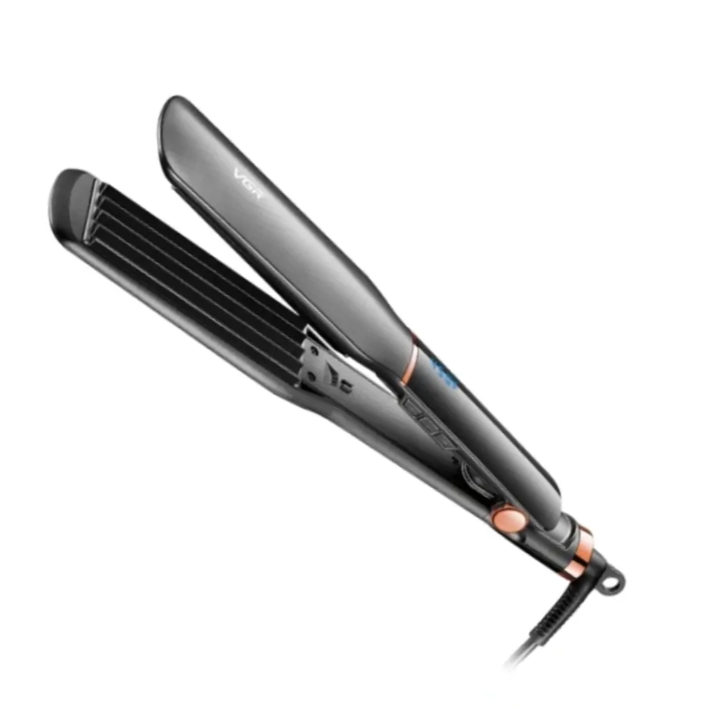 Утюжок-стайлер VGR V-519C 70W 232°C з дисплеєм Black (9097)