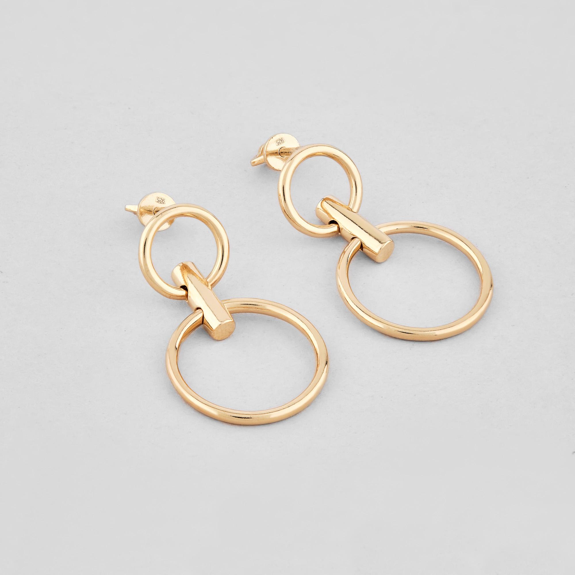 Серьги Фрагмент (20327п)