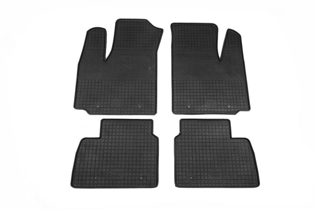 Коврики автомобильные Polytep для Fiat Doblo I 2001-2005 г резина 4 шт. (46566)