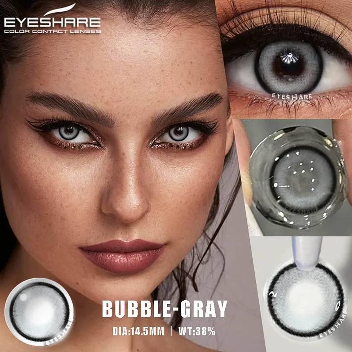 Лінзи кольорові BUBBLE-GRAY (1994101834) - фото 3