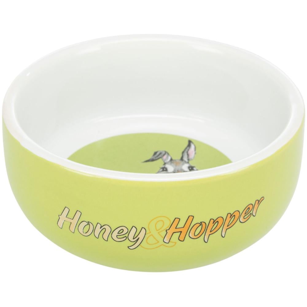Миска Trixie HoneyHopper для гризунів керамічна 250 мл 11 см (4011905608082_1)