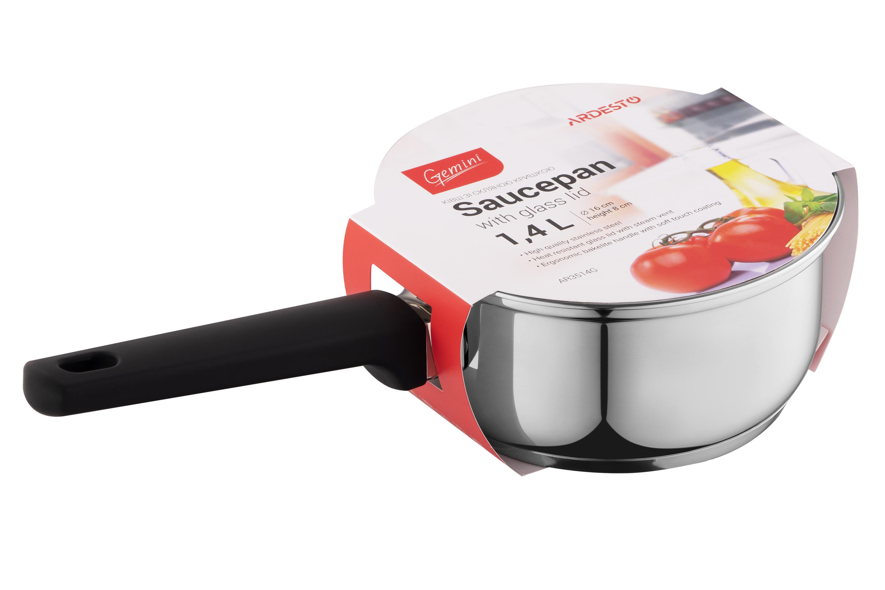 Ковш Ardesto Gemini AR3514G 1,4 л (2705) - фото 2 Ковш Ardesto Gemini AR3514G 1,4 л (2705) - фото 2