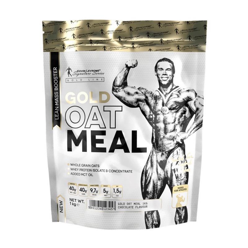Протеїнова вівсянка с сироватковим протеїном і MCT Kevin Levrone Gold Oat Meal 1 кг Шоколад