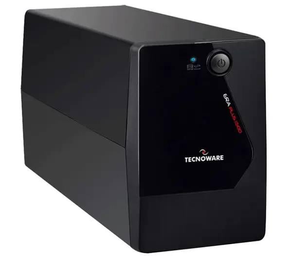 Джерело безперебійного живлення Tecnoware Era Plus 1500 Schuko 1050/1500W Чорний (13403)