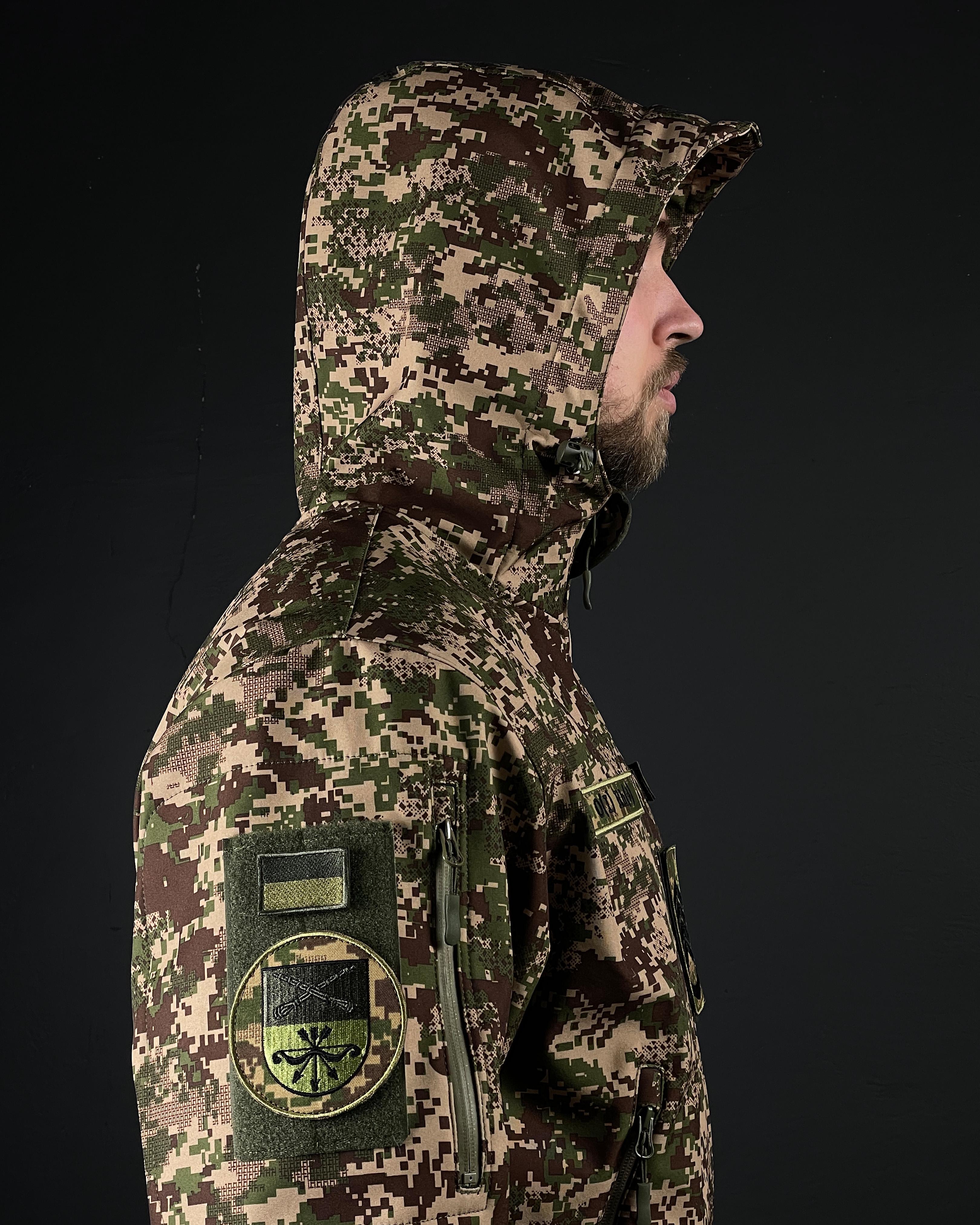 Куртка военная Cooperr Soft Shell II XS Хищник (KUR-1.6.5XL) - фото 5