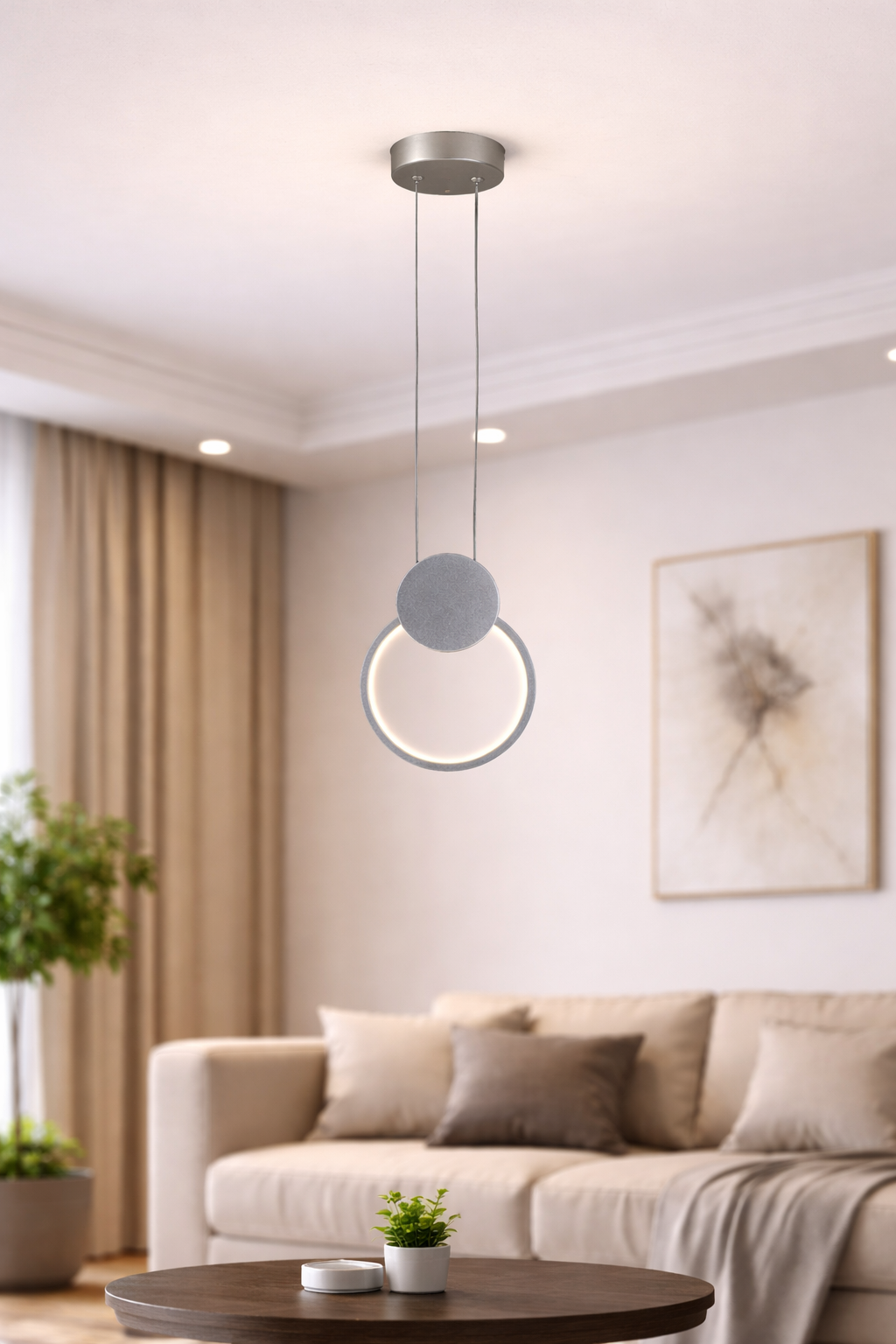 Подвесной светильник Elyra Circle LED 3 режима 11W (20415/1СН) Подвесной светильник Elyra Circle LED 3 режима 11W (20415/1СН)