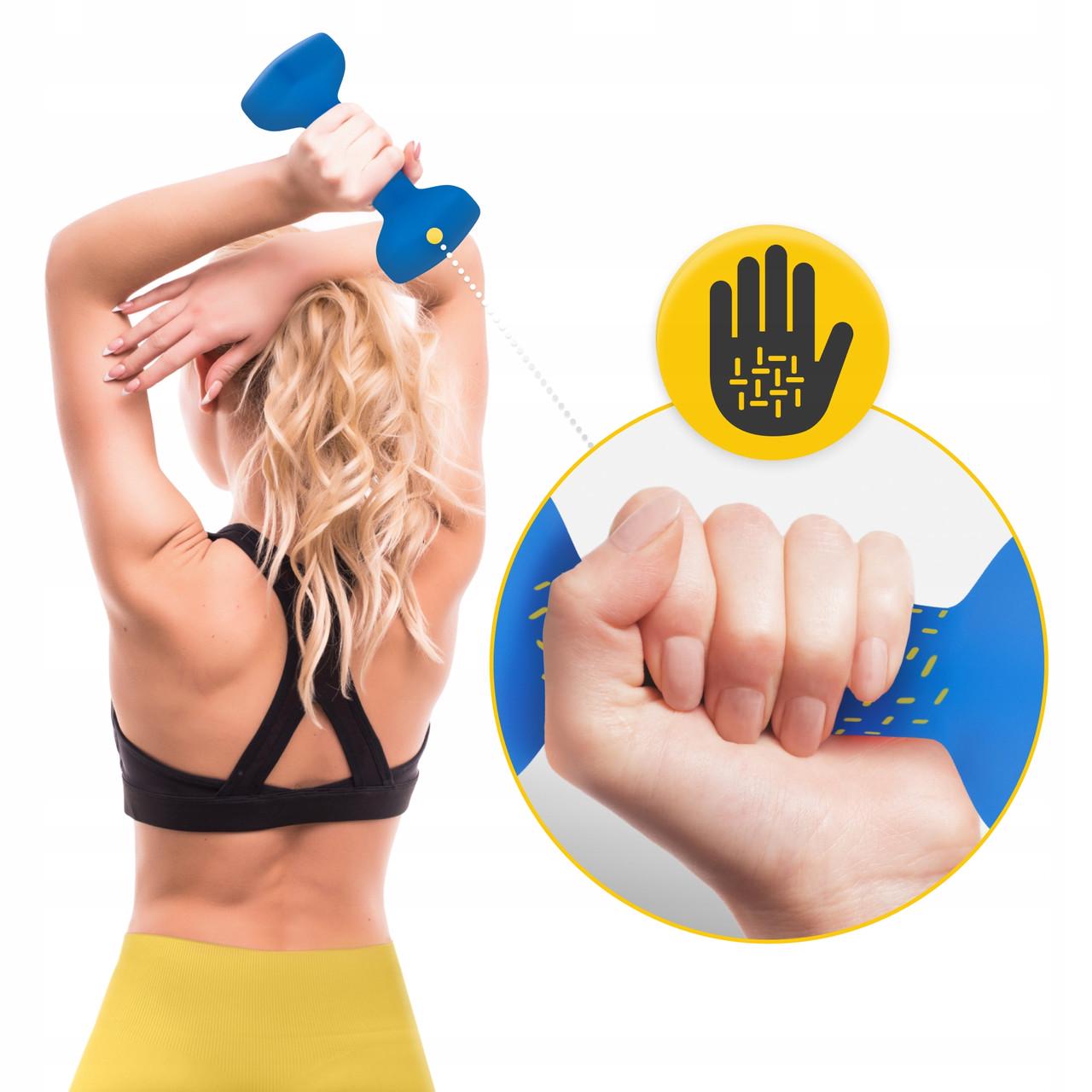 Гантели виниловые 4fizjo Classic 2 кг 2 шт. (P-5907739311979) - фото 6 Гантели виниловые 4fizjo Classic 2 кг 2 шт. (P-5907739311979) - фото 6