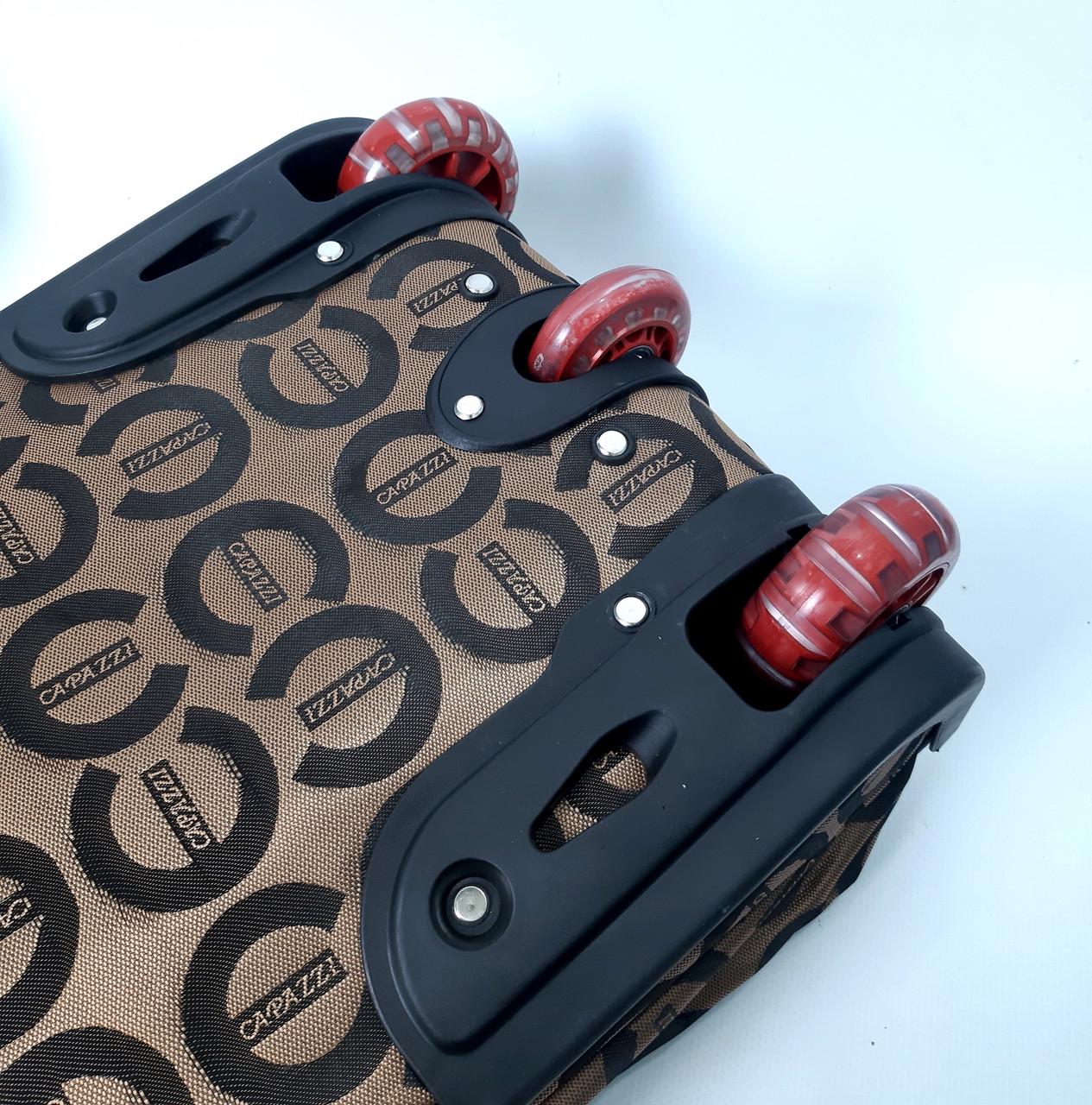 Сумка на колесах 60х32х36 см 65 л Коричневый (1505-1) - фото 7 Сумка на колесах 60х32х36 см 65 л Коричневый (1505-1) - фото 7