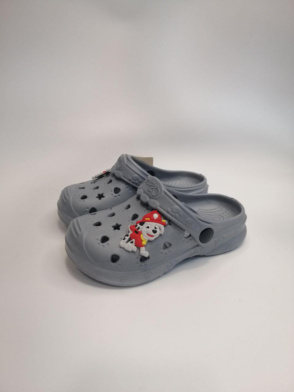 Сабо для мальчика Olimp р. 24/25 Серый (2221 св.сірі)