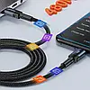 Кабель Toocki Type-C - Type-C 100W 3 м Black (230048) - фото 4