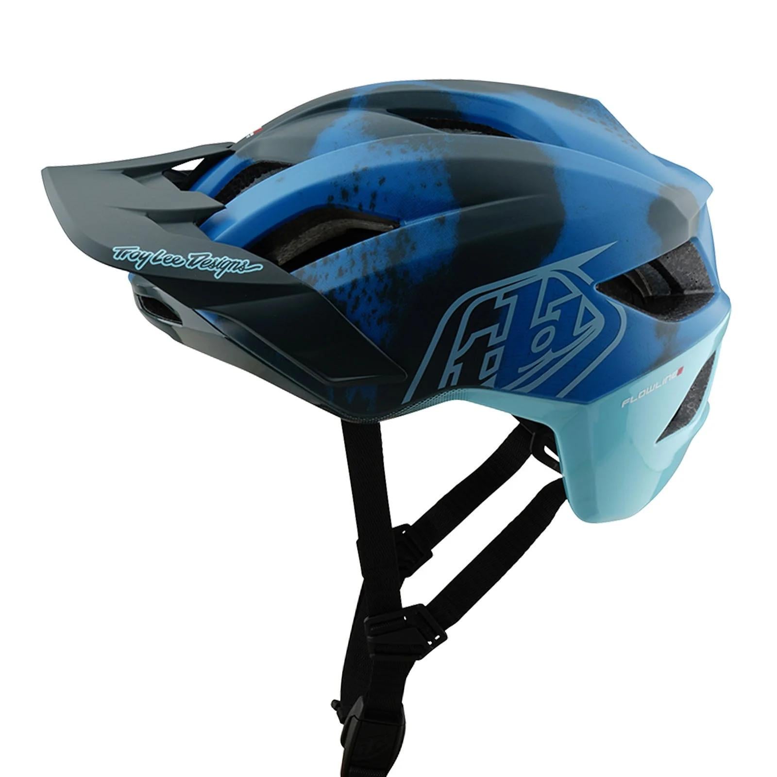 Велошолом TLD FLOWLINE SE HELMET BADGE M/L Camo Blue (110225003) Велошолом TLD FLOWLINE SE HELMET BADGE M/L Camo Blue (110225003)