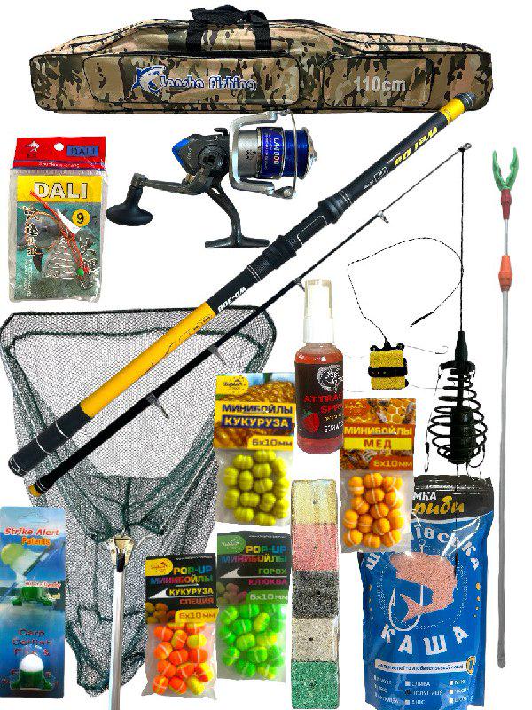 Готовый набор для рыбалки Удачный Улов WD-300 16в1 (2316398299)