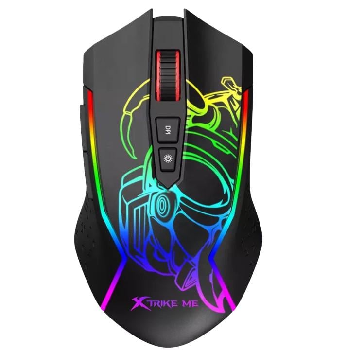 Комп'ютерна мишка Xtrike ME GM-327 з підсвіткою RGB Black (019607) Комп'ютерна мишка Xtrike ME GM-327 з підсвіткою RGB Black (019607)