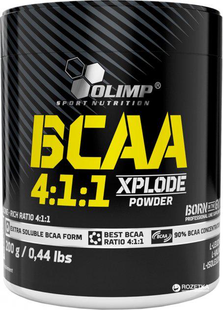 Амінокислоти BCAA 4:1:1 Xplode 200 г Fruit punch (00000017186)