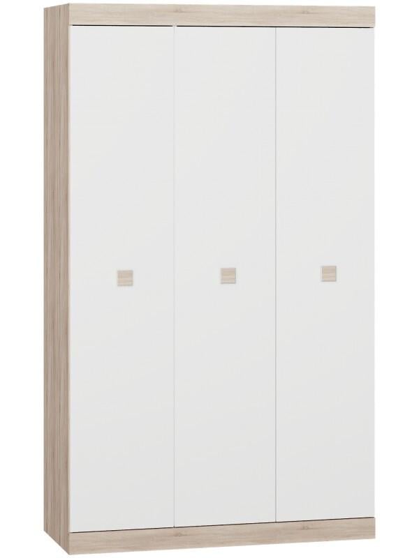 Шкаф распашной для дома Everest Соната 1200 1200х500х2050 мм Дуб сонома/Белый (30448) Шкаф распашной для дома Everest Соната 1200 1200х500х2050 мм Дуб сонома/Белый (30448)