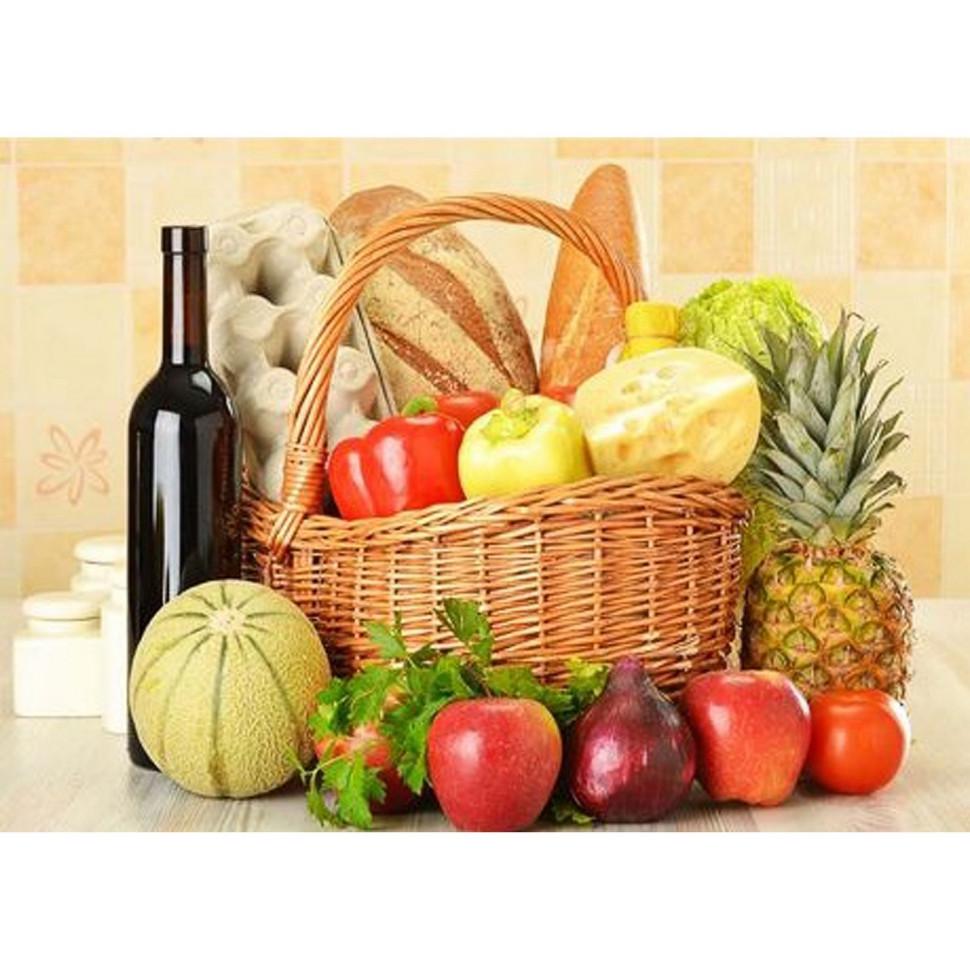 Алмазна мозаїка Strateg Осіннє багатство 30х40 см Різнокольоровий (VM-127-A-396)